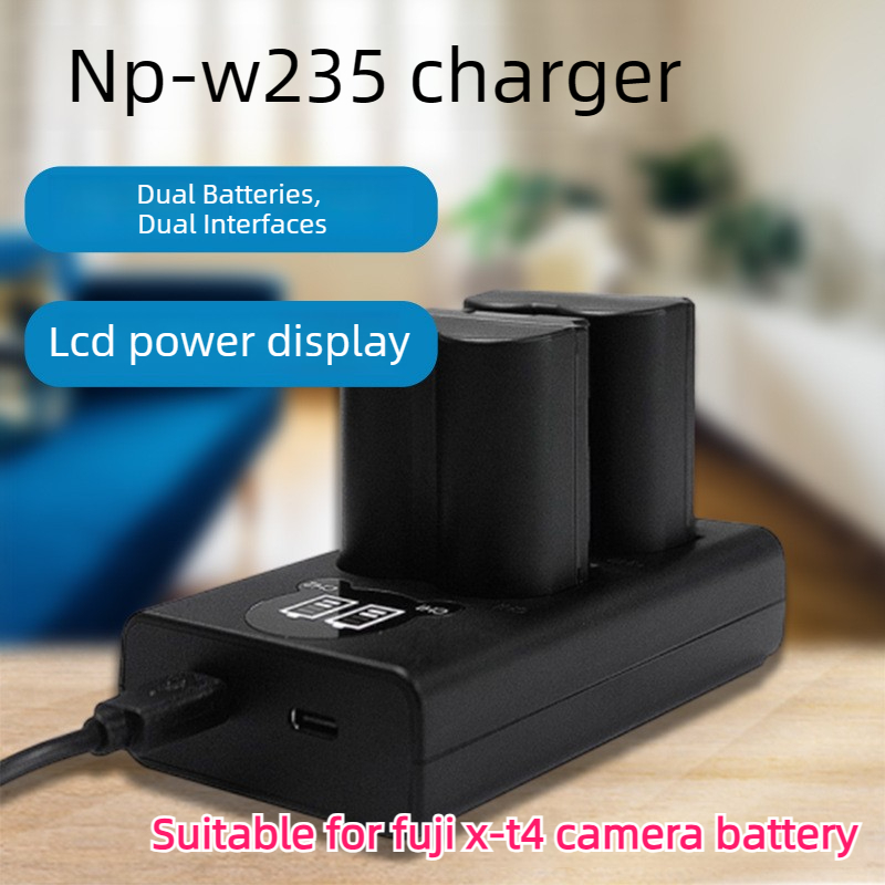Fujifilm Camera X-T5 - 2200mAh NP-W235 NP W235 Battery LCD