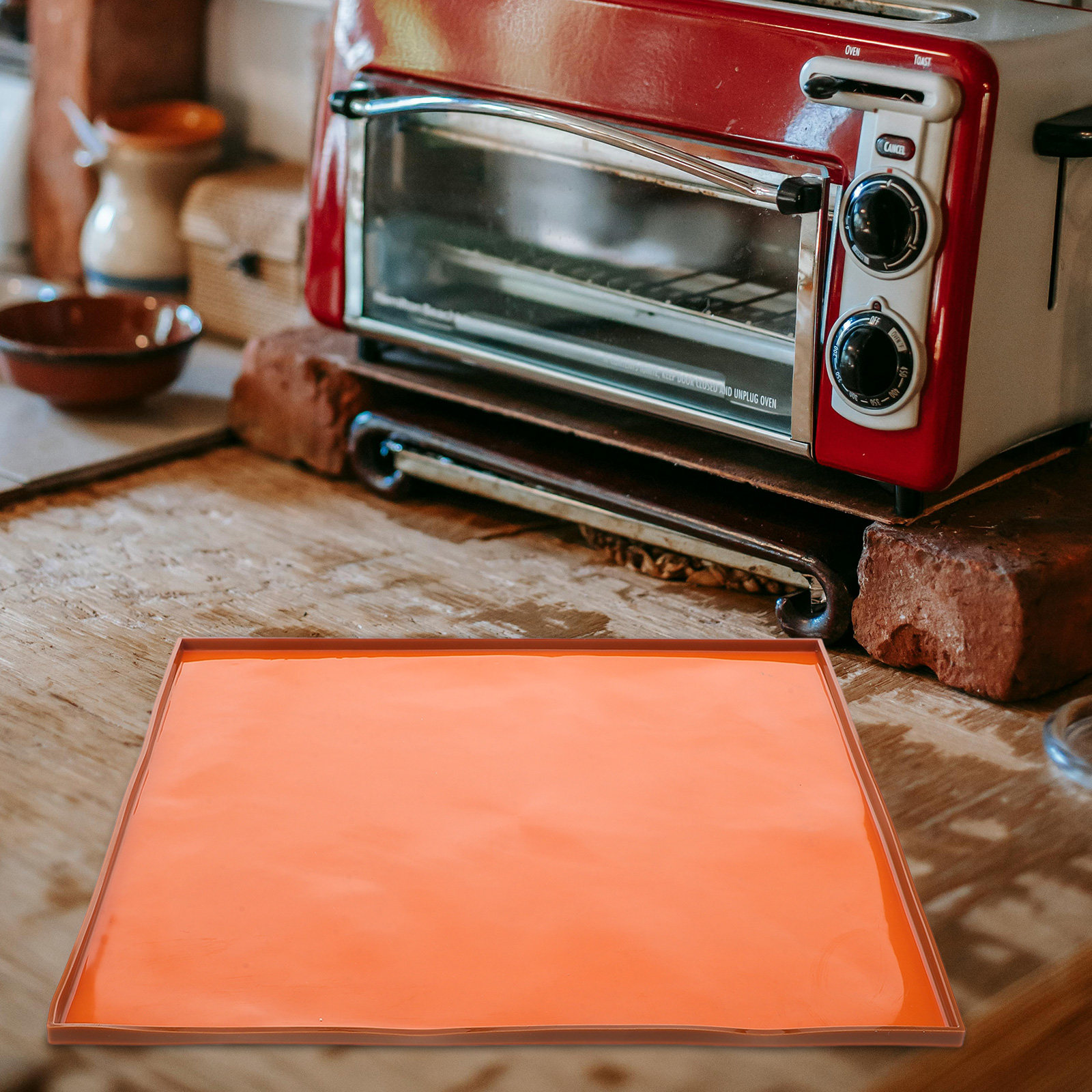 Heat Mat Silicone - Premium Food-Grade Silicone Dehydrator Mat Oven