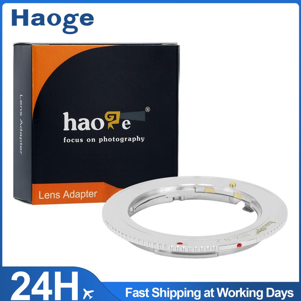 Nikon Camera Z50 - Haoge Manual Lens Mount Adapter for