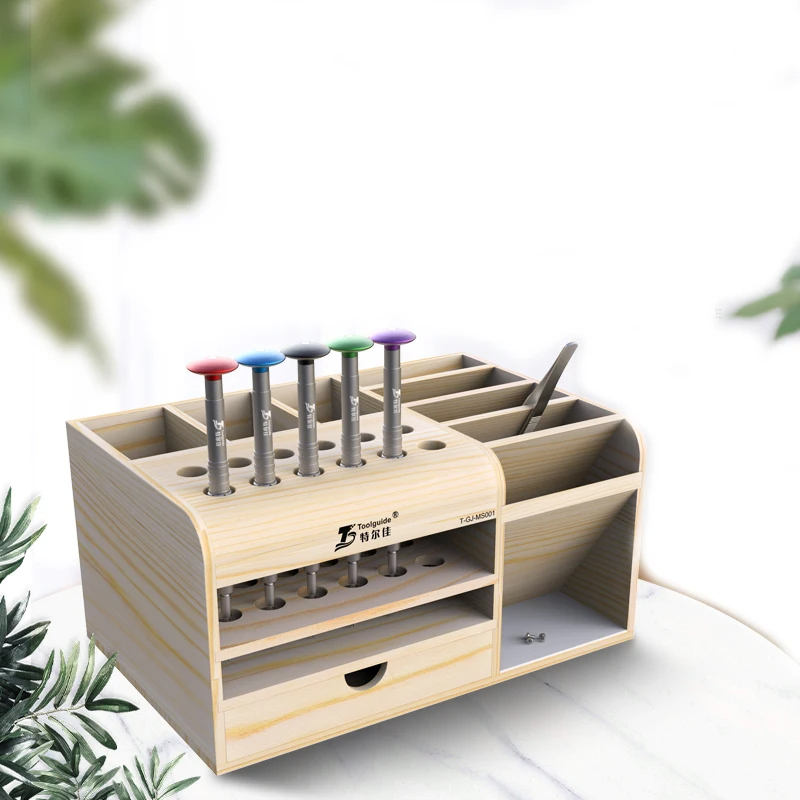 Toolguide Wooden Storage Box S - Electronics Repair Center recension och pris