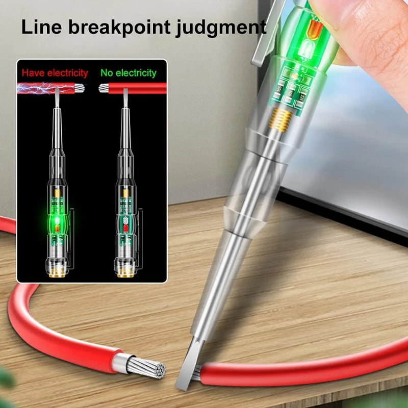 1-5pc AC24-250V Intelligent Vo - Circuit Test Pencil recension och pris