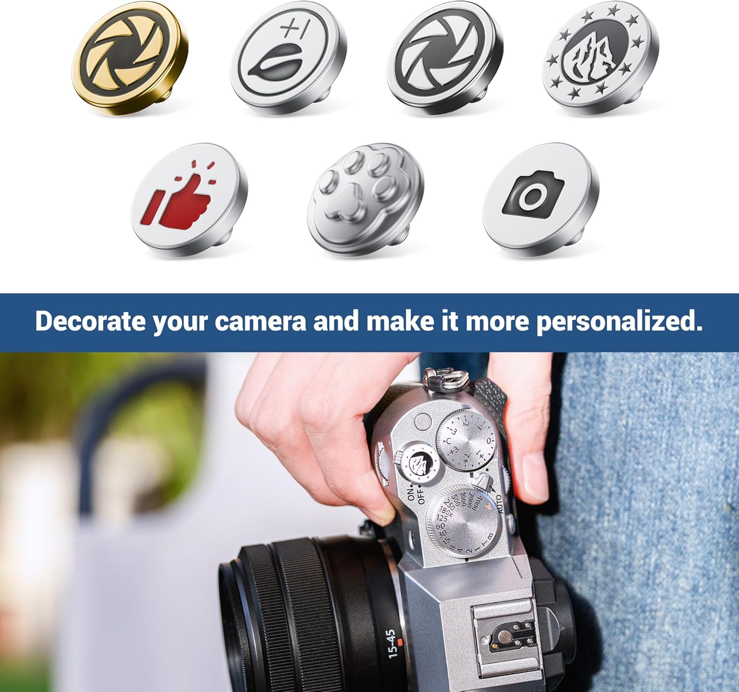 JJC Camera Shutter Button for  - Fujifilm Camera X-T5 recension och pris