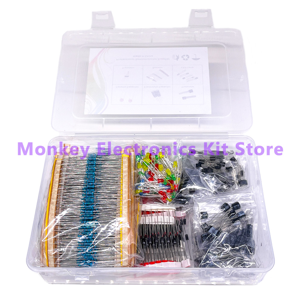 6 kinds components kit resista - Electronics Repair Center recension och pris