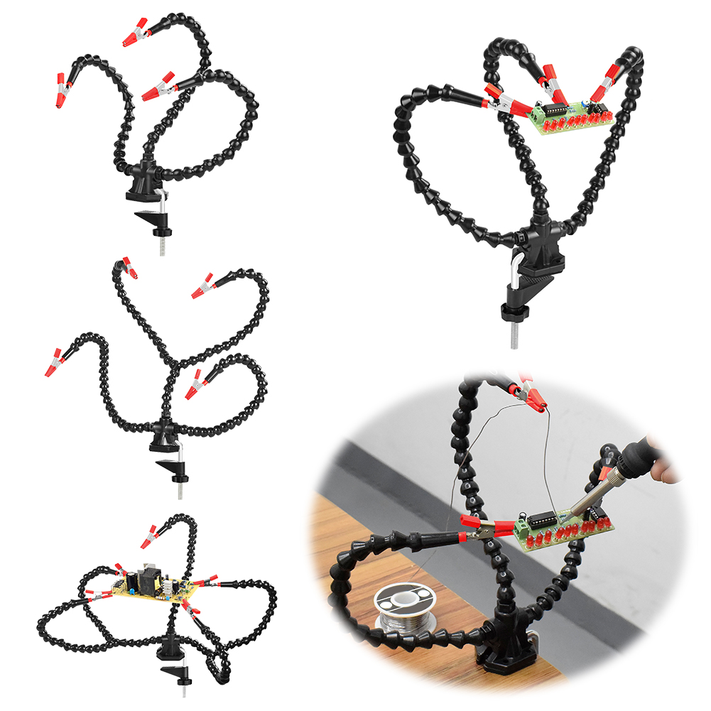 Desk Clamp Soldering Third Han - Electronics Repair Desk recension och pris