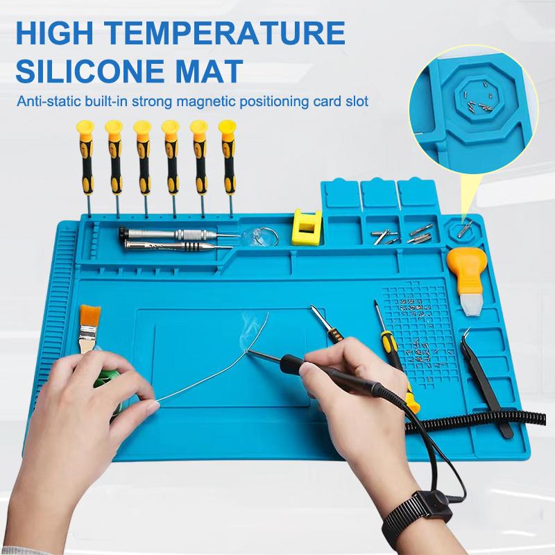 Magnetic Anti Static Silicone  - Electronics Repair Mat recension och pris