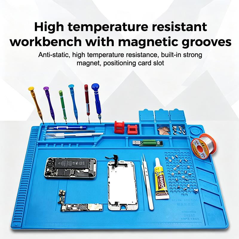 Magnetic Anti Static Silicone  - Electronics Repair Mat recension och pris