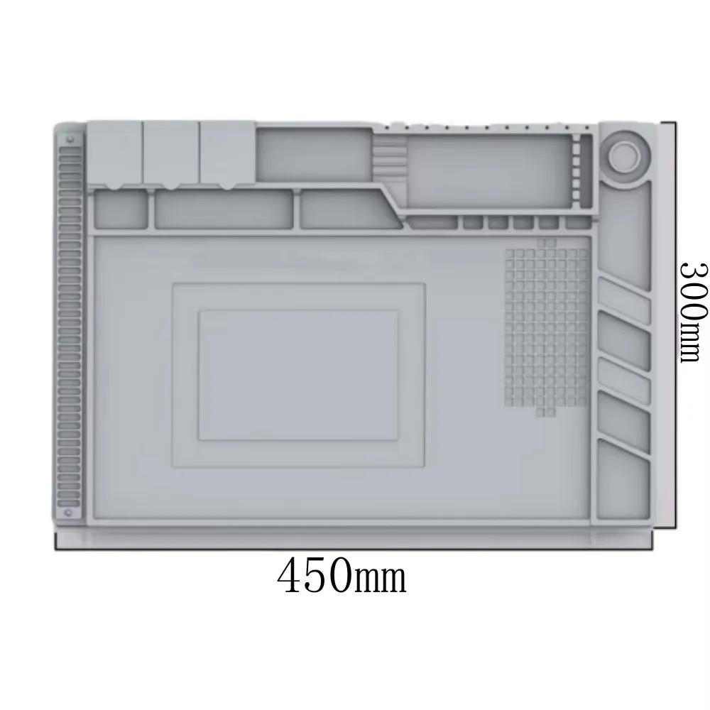 Magnetic Mat Silicone Work Mat - Electronics Repair Mat recension och pris