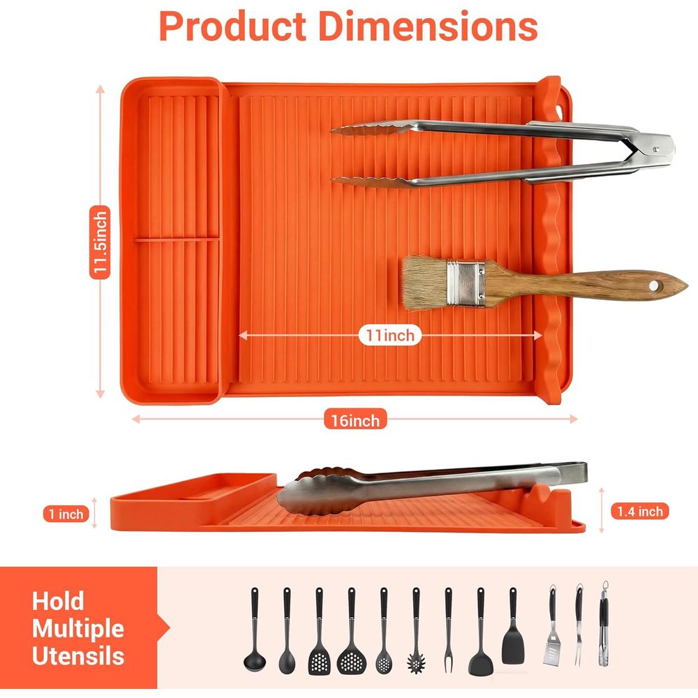 Heat Resistant Silicone Grill  - Heat Mat Silicone recension och pris