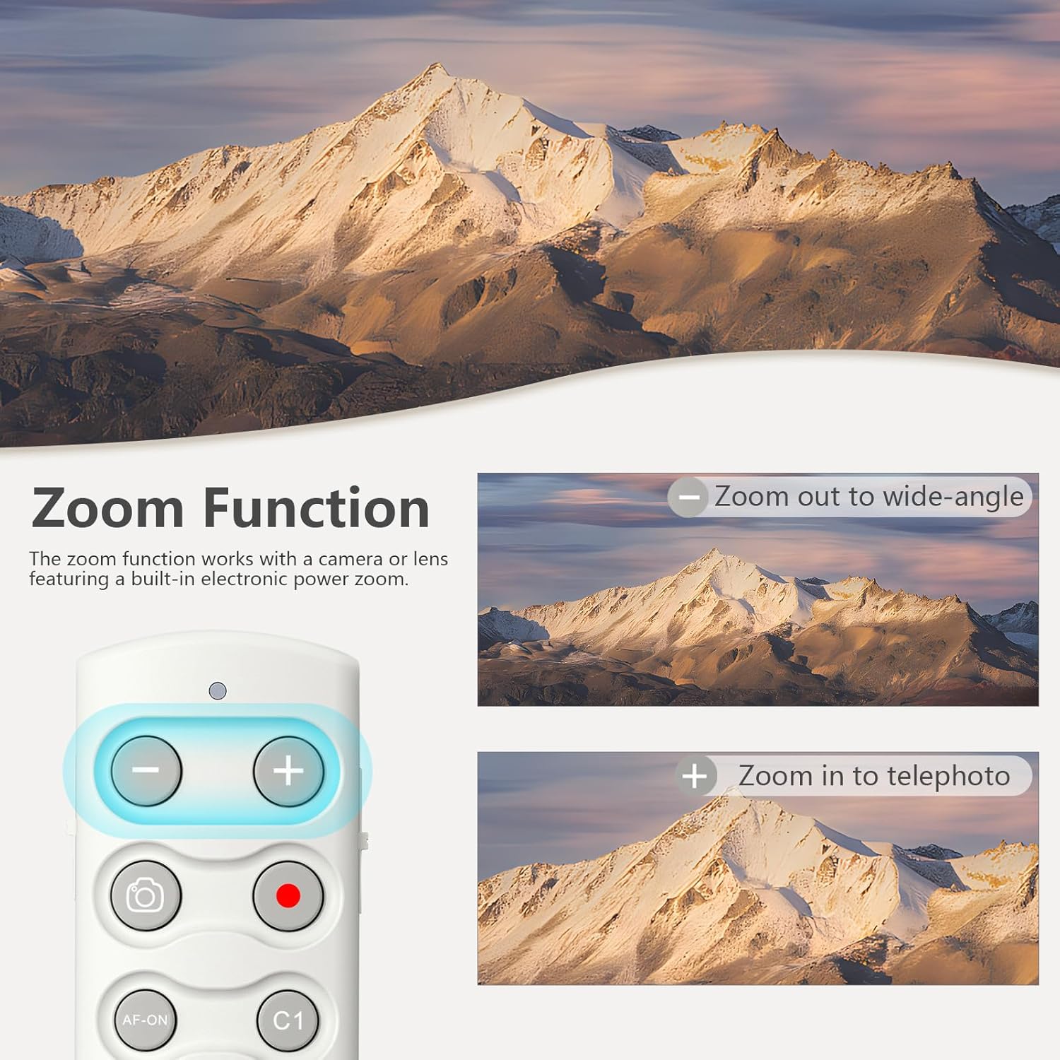 AODELAN Wireless Bluetooth Rem - Sony Camera A7 Iv recension och pris