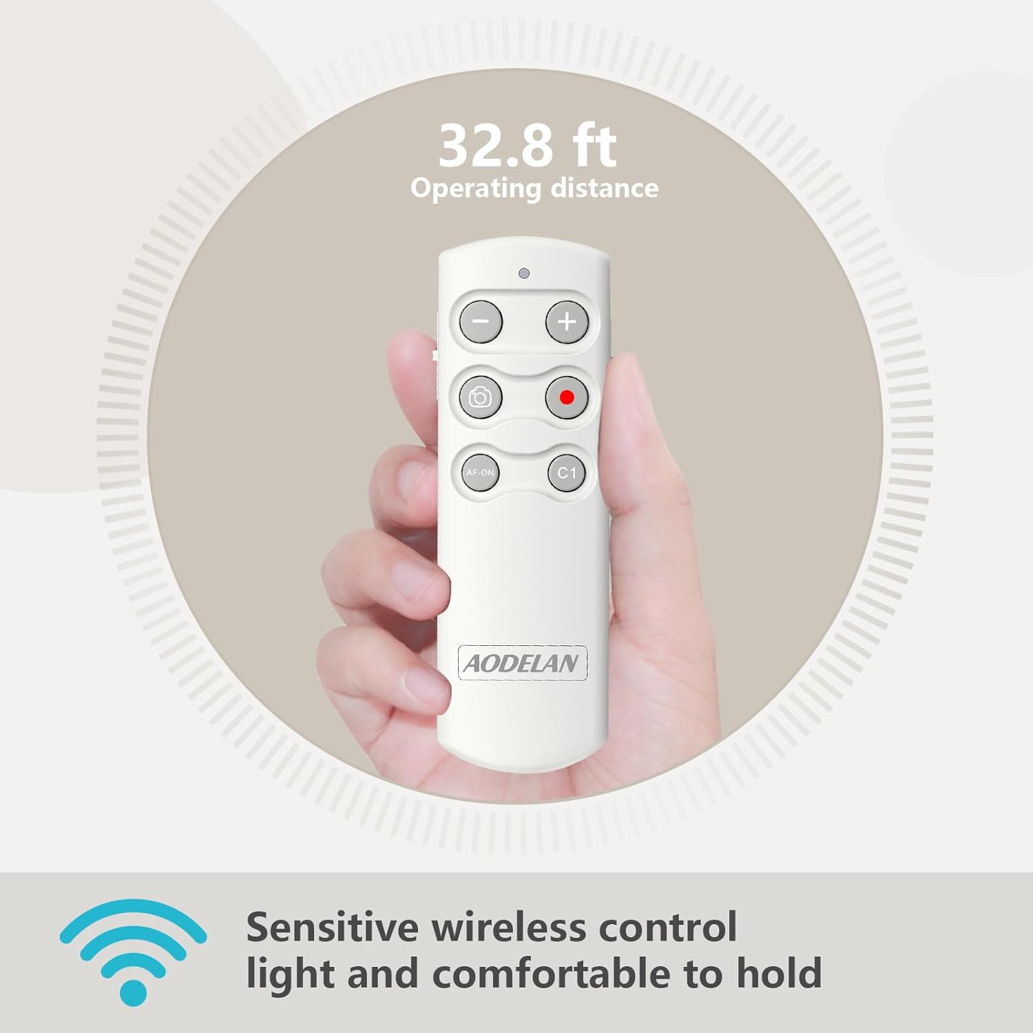 AODELAN Wireless Bluetooth Rem - Sony Camera A7 Iv recension och pris